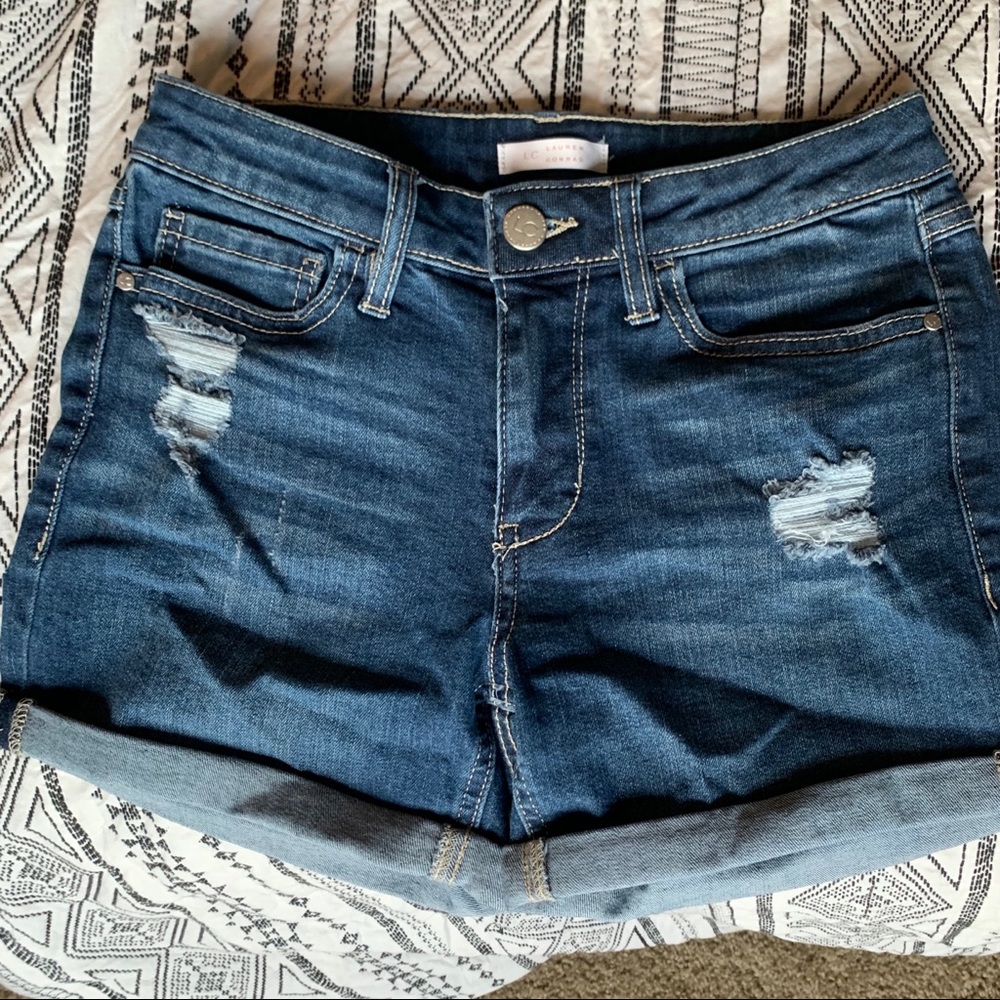 LC Lauren Conrad Jean Shorts